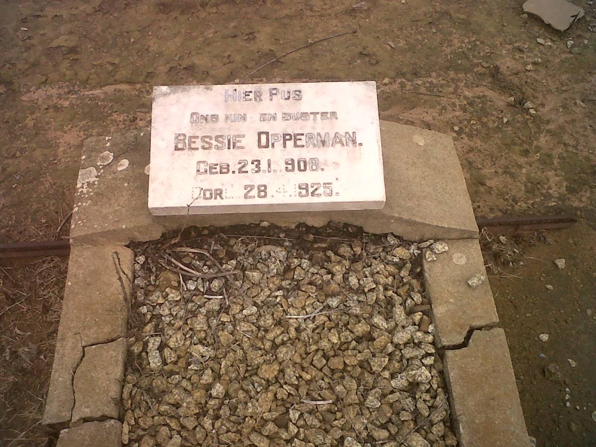 OPPERMAN Bessie 1908-1925