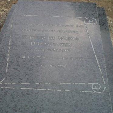 OOSTHUYZEN Elizabeth Maria nee AUCAMP