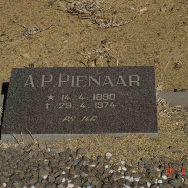 PIENAAR A.P. 1890-1974