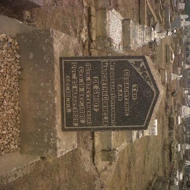 SMIDT Margretha Cornelia, de nee BREYTENBACH 1886-1928