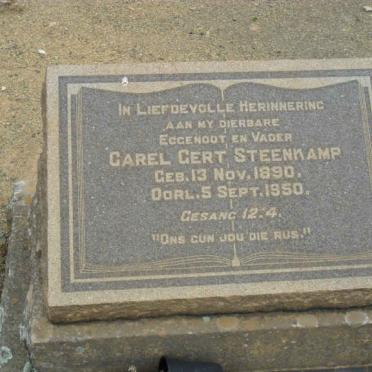 STEENKAMP Carel Gert 1890-1950