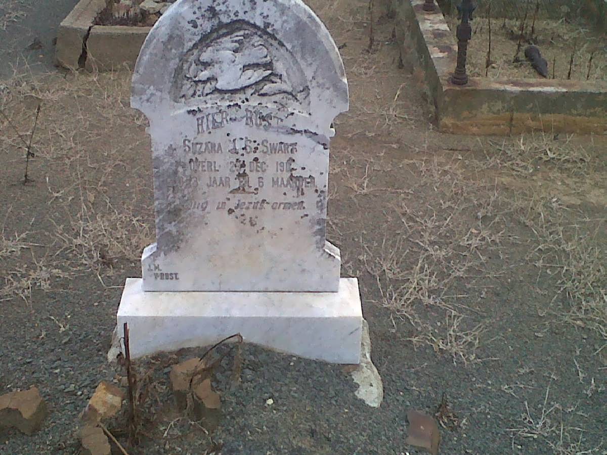 SWARTS Suzara J.S. -1911