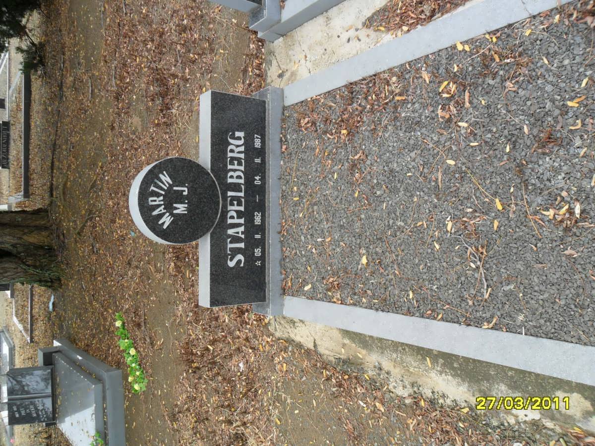 STAPELBERG M.J. 1962-1987