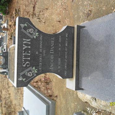 STEYN Jacob Daniel 1938-1984