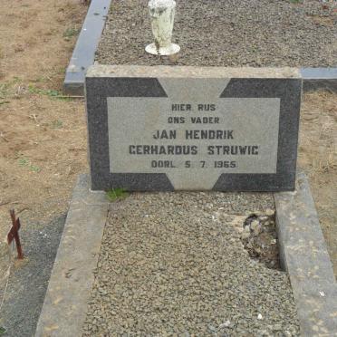 STRUWIG Jan Hendrik Gerhardus -1965