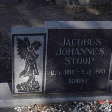 STOOP Jacobus Johannes 1932-1933