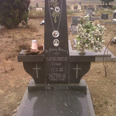 SOUSA Tomé, de 1932-1986