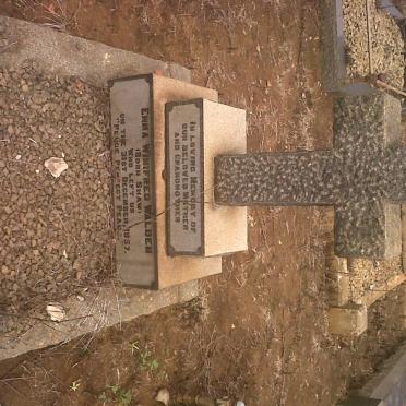 WALDEN Emma Winifred nee SHAW -1957