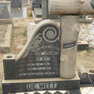 WITT Dirk Johannes, de 1895-1962