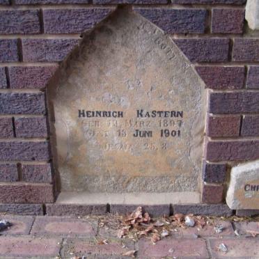 KASTERN Heinrich 1897-1901