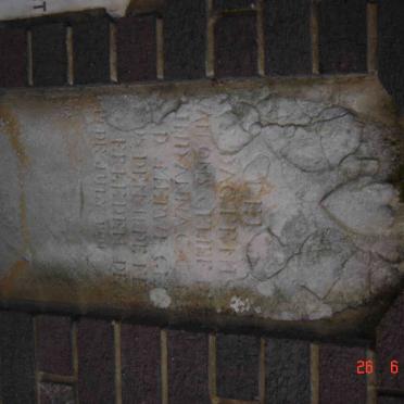 MERWE Anna v.d. -1901