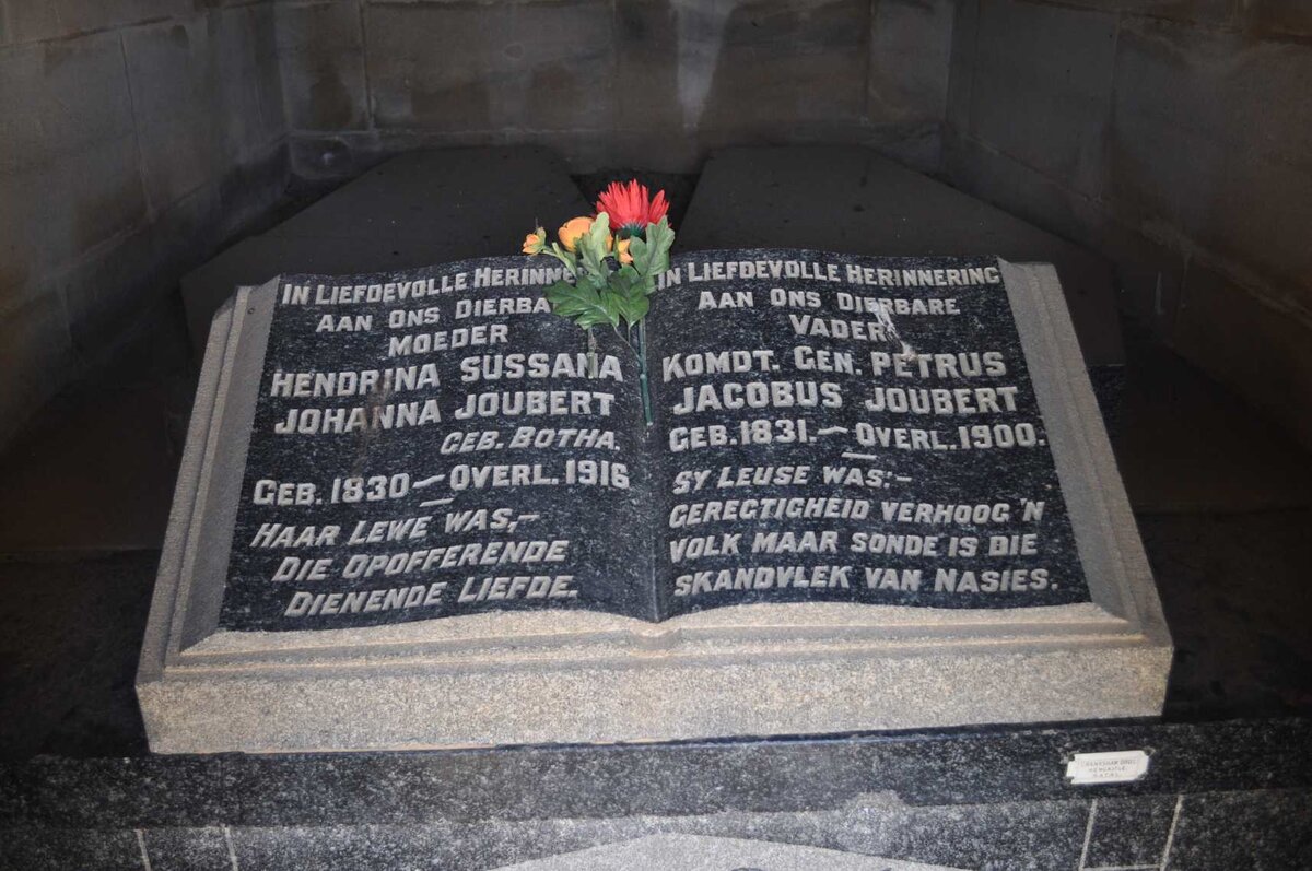 JOUBERT Petrus Jacobus 1831-1900 &amp; Hendrina Sussana Johanna BOTHA 1830-1916