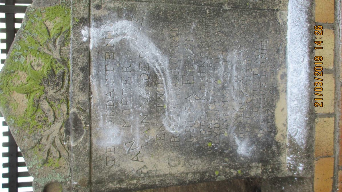 ERASMUS Corneelia Johana Magrieta nee KLEINSMIT 18?6-19?1