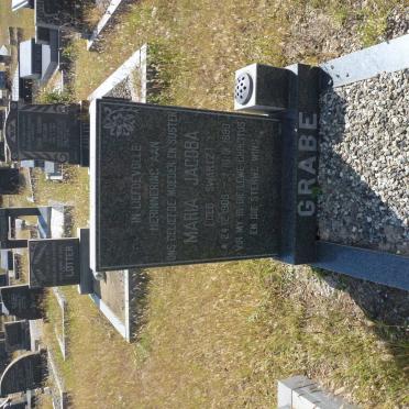 GRABE Maria Jacoba nee SWARTZ 1905-1990