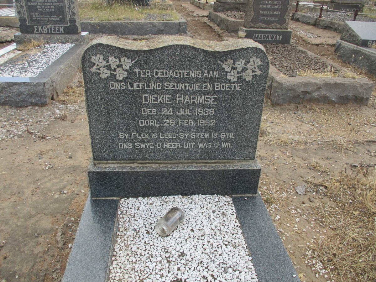 HARMSE Diekie 1938-1952
