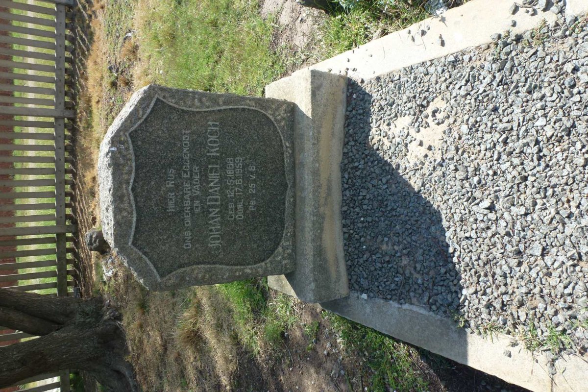 KOCH Johan Daniel 1888-1959