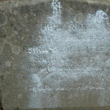 LOTTER Gesina S.M. 187?-1945