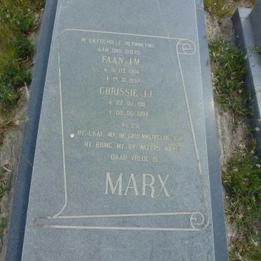 MARX J.M. 1904-1997 & J.J. 1911-1994