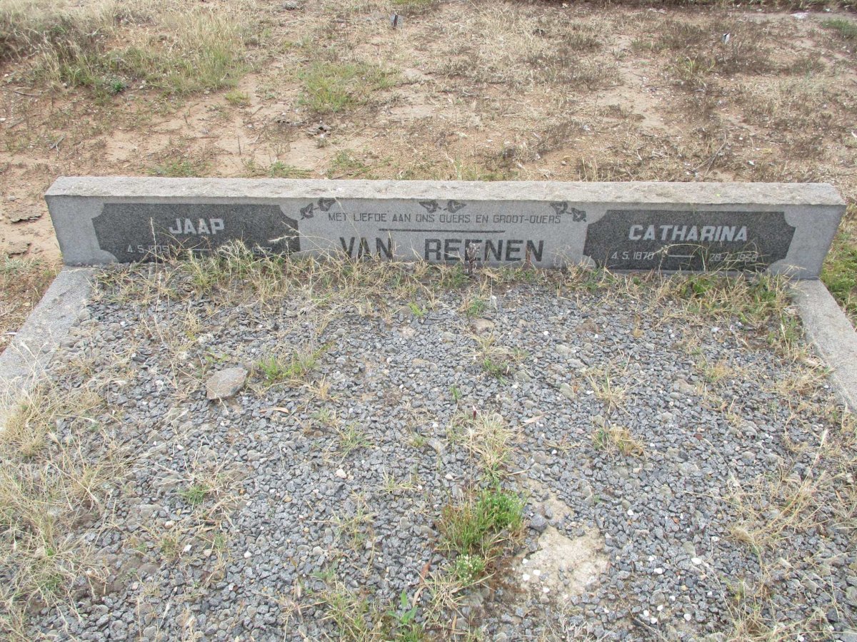 REENEN Jaap, van 1875-1952 & Catharina 1870-1958