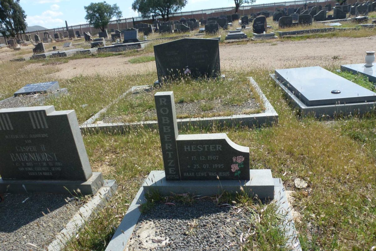 ROBBERTZE Hester 1907-1995