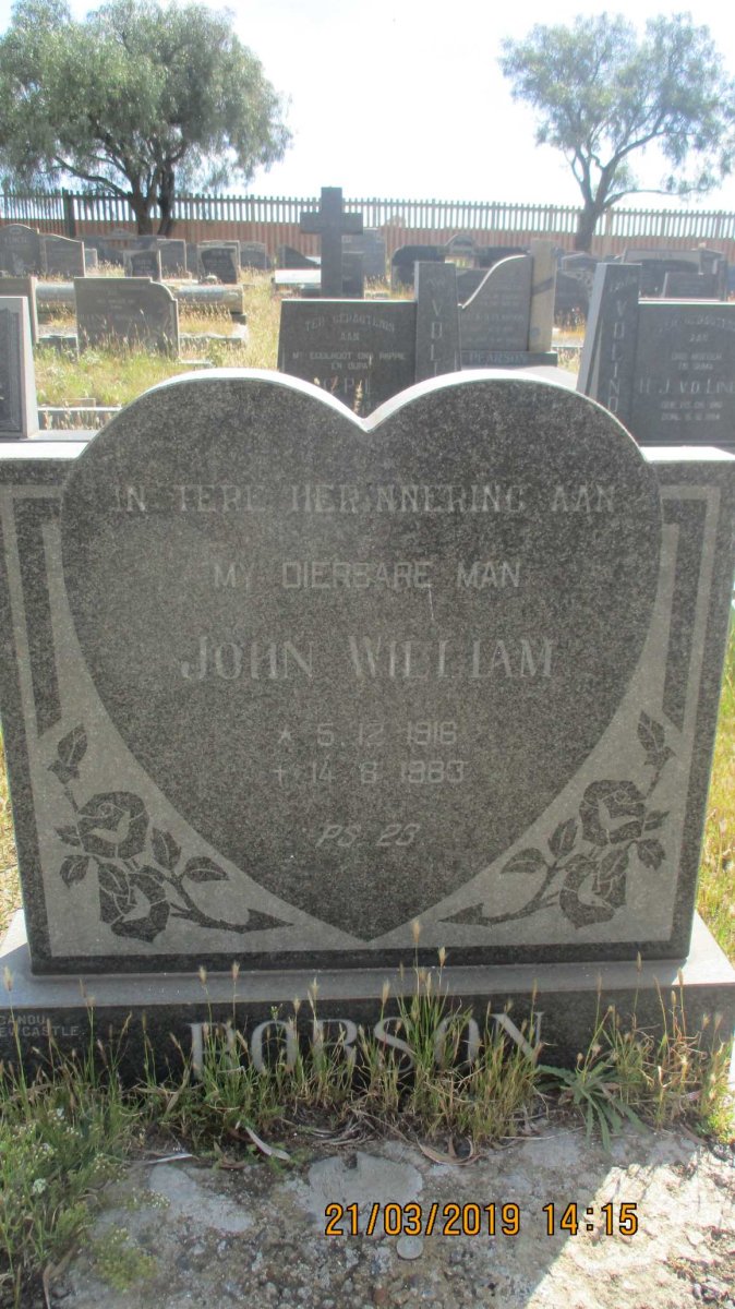 ROBSON John William 1916-1983