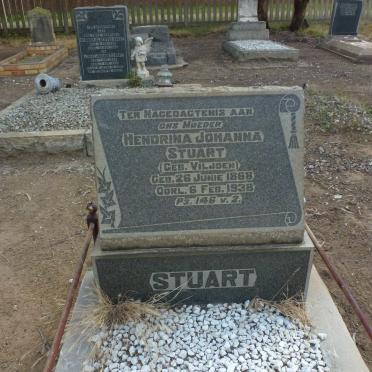 STUART Hendrina Johanna nee VILJOEN 1868-1938