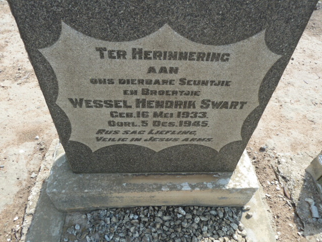 SWART Wessel Hendrik 1933-1945