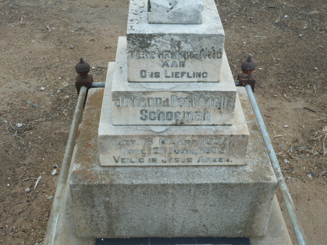 SCHOEMAN Johanna Petronella 1934-1935