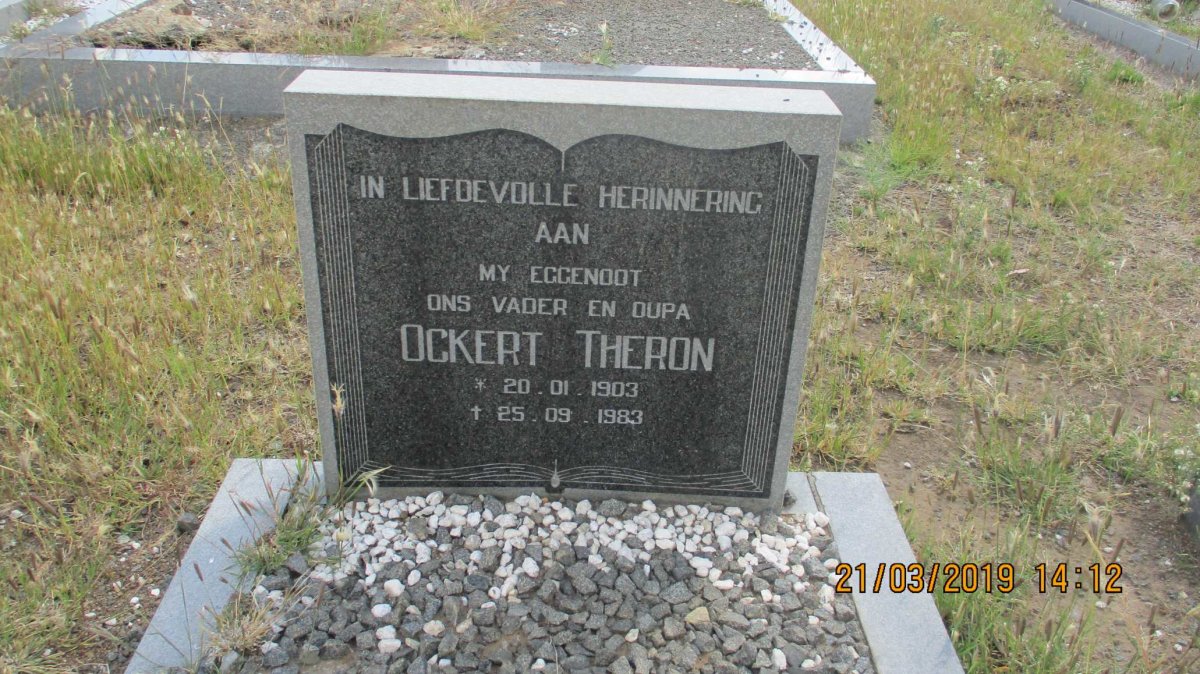 THERON Ockert 1903-1983