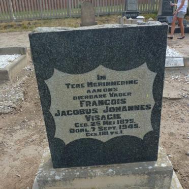 VISAGIE Francois Jacobus Johannes 1875-1945