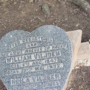 VILJOEN William 1847-1932 & Heila 1852-