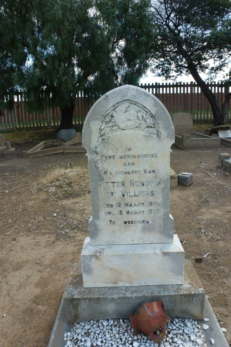 VILLIERS Pieter Hendrik, de 1881-1937