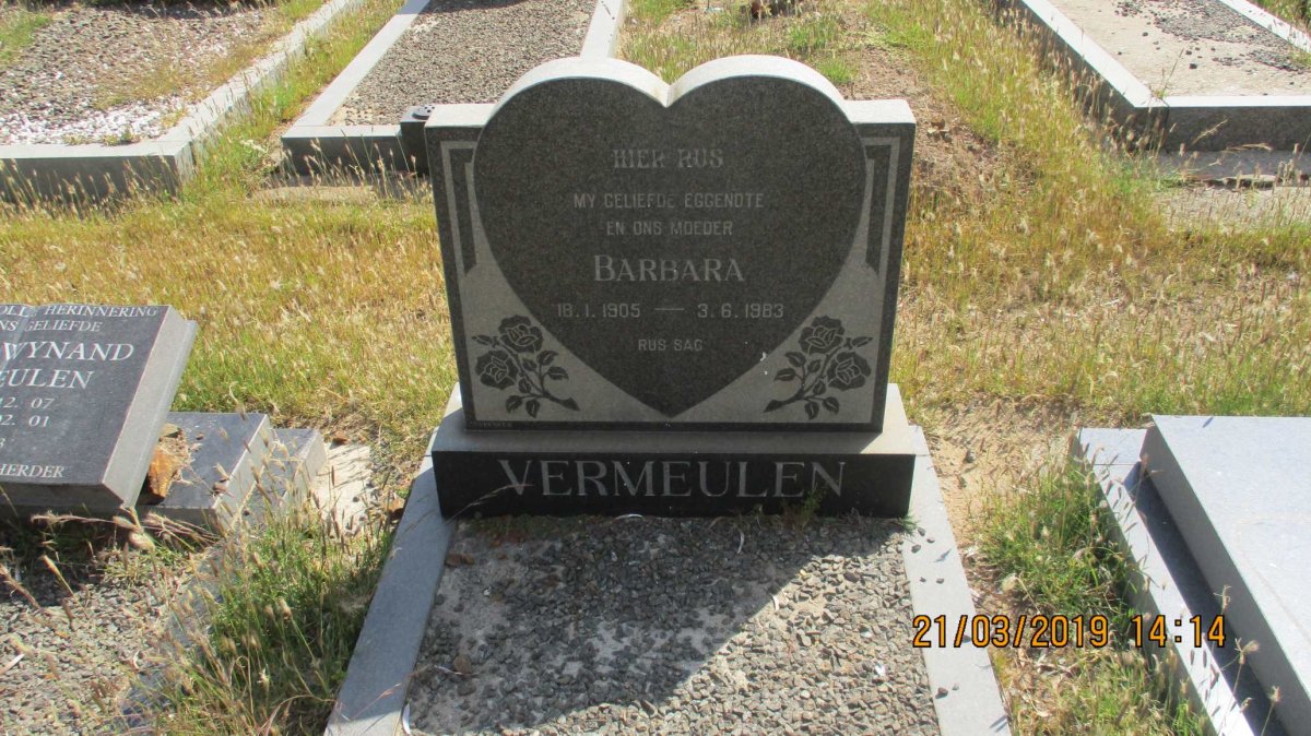 VERMEULEN Barbara 1905-1983