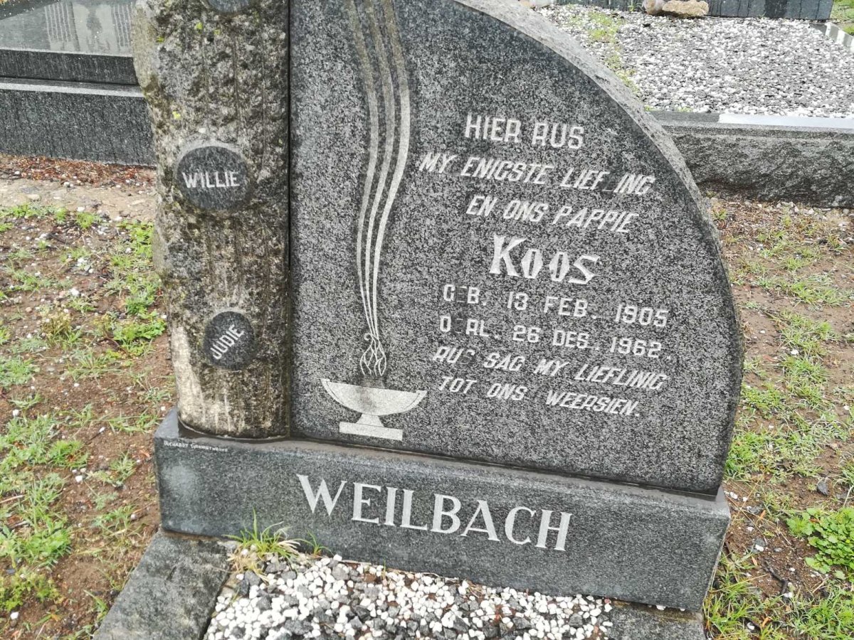 WEILBACH Koos 1905-1962 _2