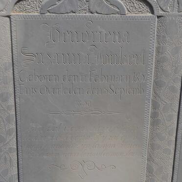 JOUBERT Hendriena Suzanna 1852-1859