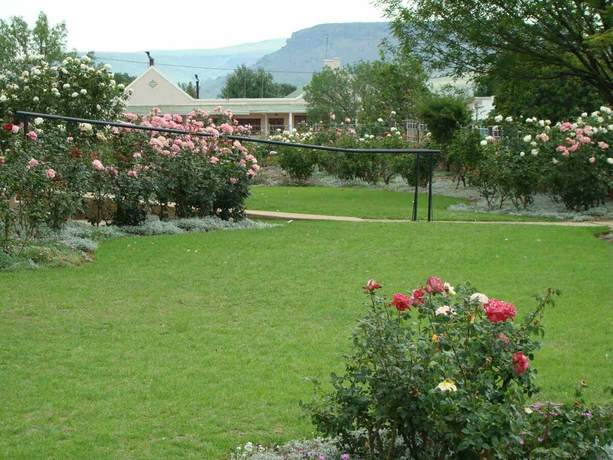 2. Lovely garden at the Church