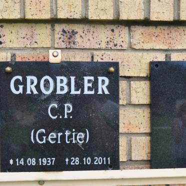 GROBLER C.P. 1937-2011