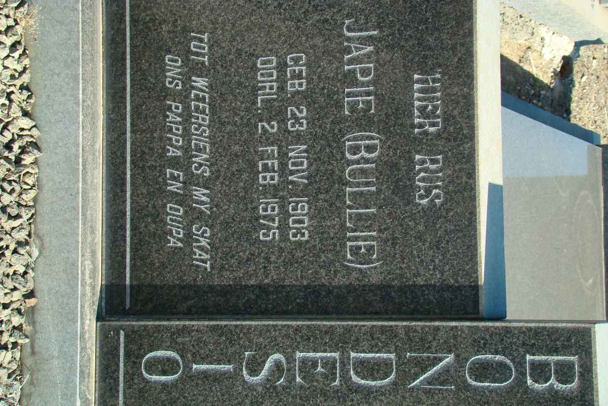 BONDESIO Japie 1903-1975