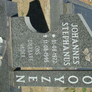 BOOYZEN Johannes Stephanus 1922-1995