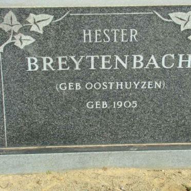 BREYTENBACH Hester nee OOSTHUYZEN 1905-
