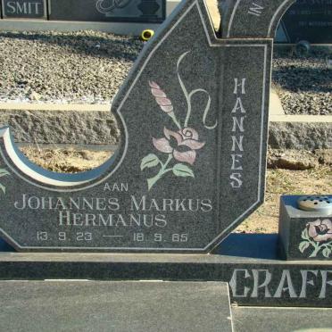CRAFFERT Johannes Markus Hermanus 1923-1985