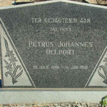 DELPORT Petrus Johannes 1886-1956