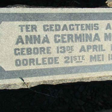 MOLL Anna Germina 1890-1894