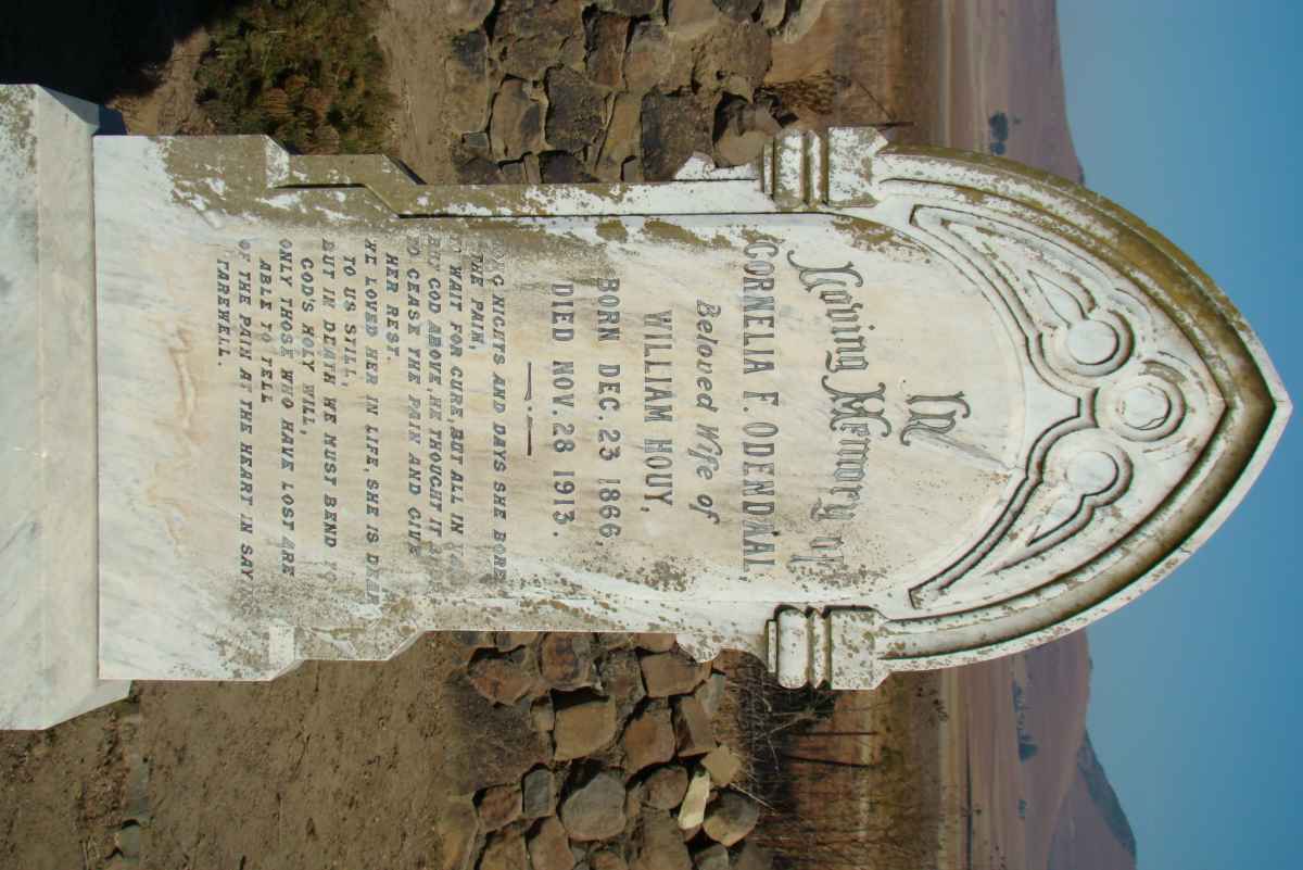 ODENDAAL Cornelia F. 1866-1913