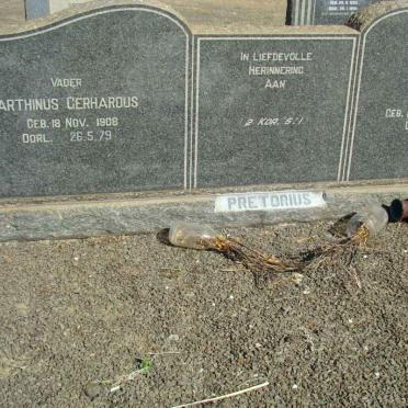 PRETORIUS Marthinus Gerhardus 1908-1979 &amp; Maria Elizabeth STEENKAMP 1913-1963