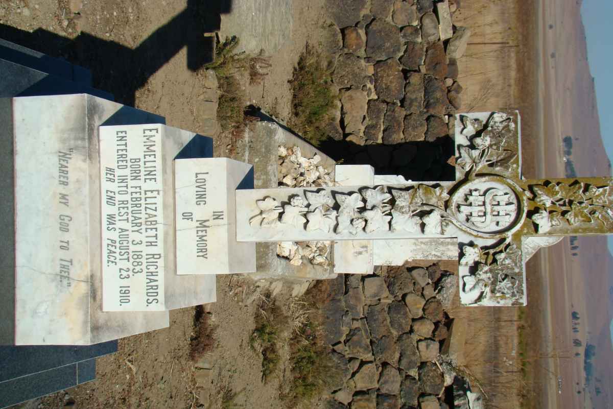 RICHARDS Emmeline Elizabeth 1883-1910