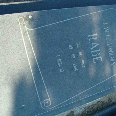 RABE J.W.G.J. 1954-1996