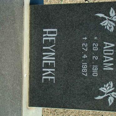 REYNEKE Adam 1910-1987