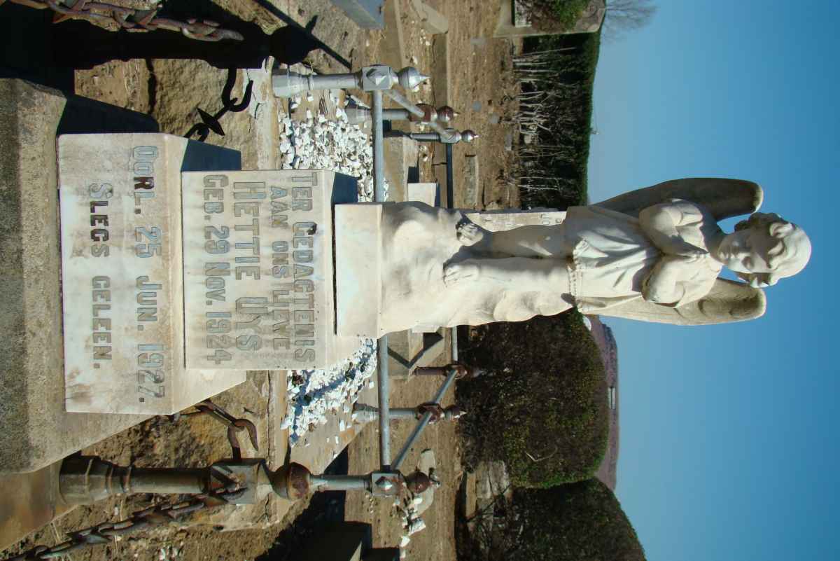 UYS Hettie 1924-1927