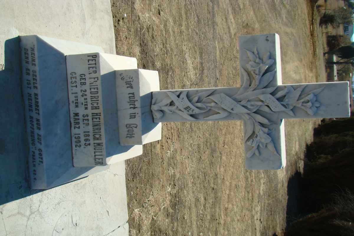 MÜLLER Peter Friedrich Heinrich  1863-1902